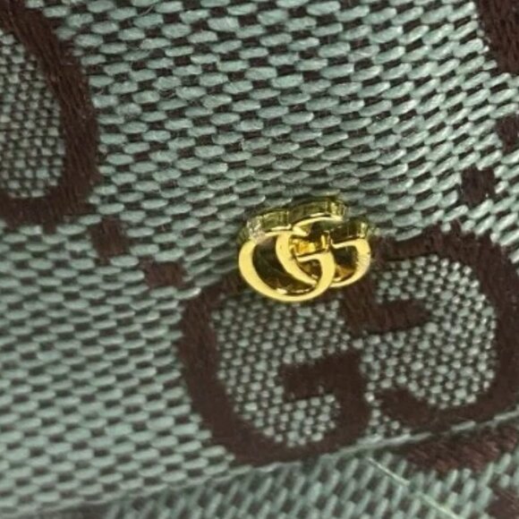 Gucci Green and Brown Monogram Hat - Picture 3 of 8